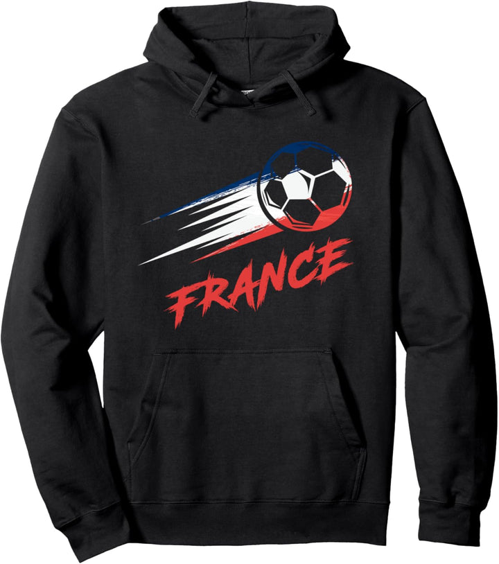 Fussball Spieler Frankreich Fussball Mannschaft Meisterschaft Pullover Hoodie