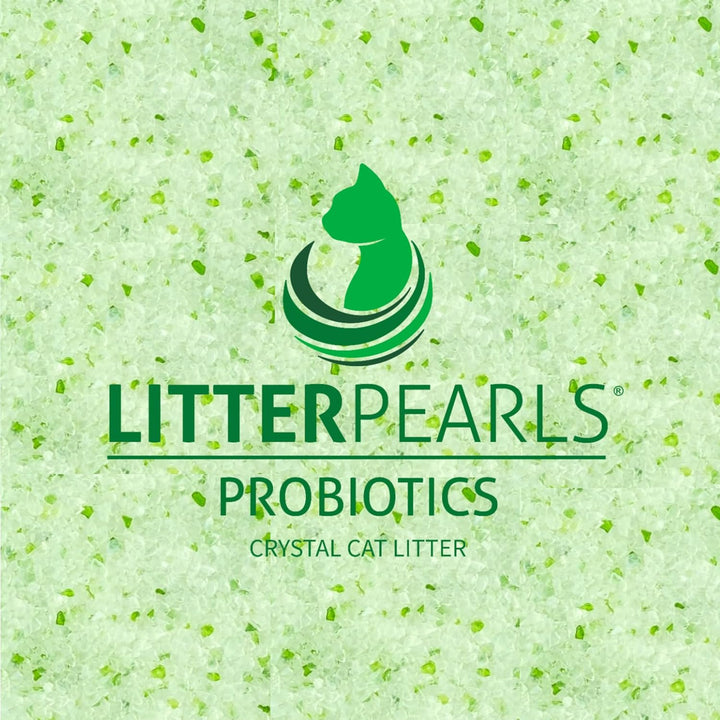Litter Pearls Probtiotics Katzenstreu, geruchlos, Nicht klumpend, Kristall-Katzenstreu mit geruchshe