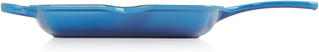 LE CREUSET Signature Gusseisen-Grillpfanne, Quadratisch, 26 cm, Für alle Herdarten inkl. Induktion g