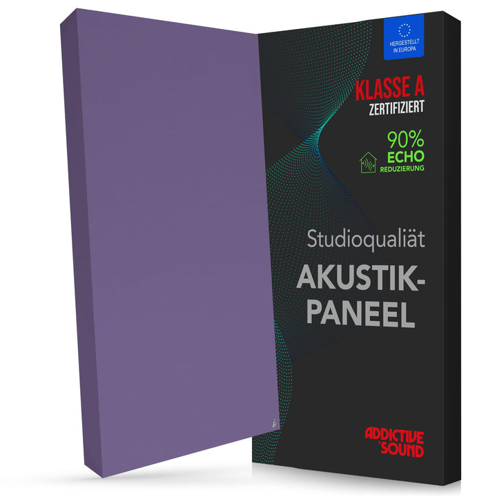 Addictive Sound Schallabsorber Wand Premium, Studioqualität-Akustikpaneel mit Akustikwolle, Klasse A