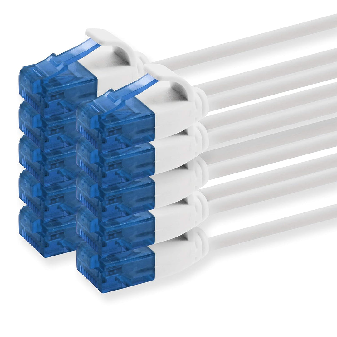 1aTTack.de 660400 Cat6 Cat.6 Kabel Cat Netzwerkkabel 7,5m - Patchkabel Slim Kabel (Kleiner Durchmess