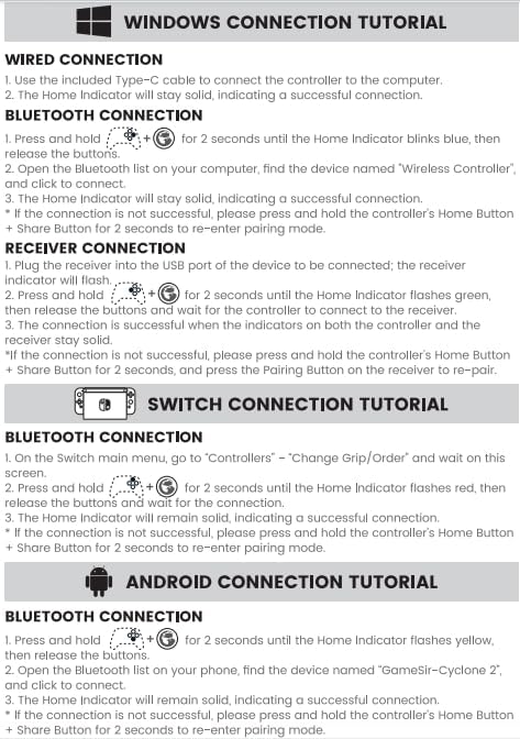 GameSir Cyclone 2 PC Controller Mag-Res TMR Sticks 1000Hz Report Rate Hall & Micro 2-in-1 Triggers R