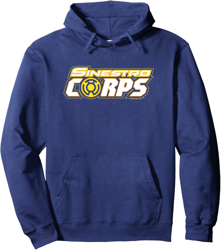 Green Lantern Sinestro Corps Logo Pullover Hoodie