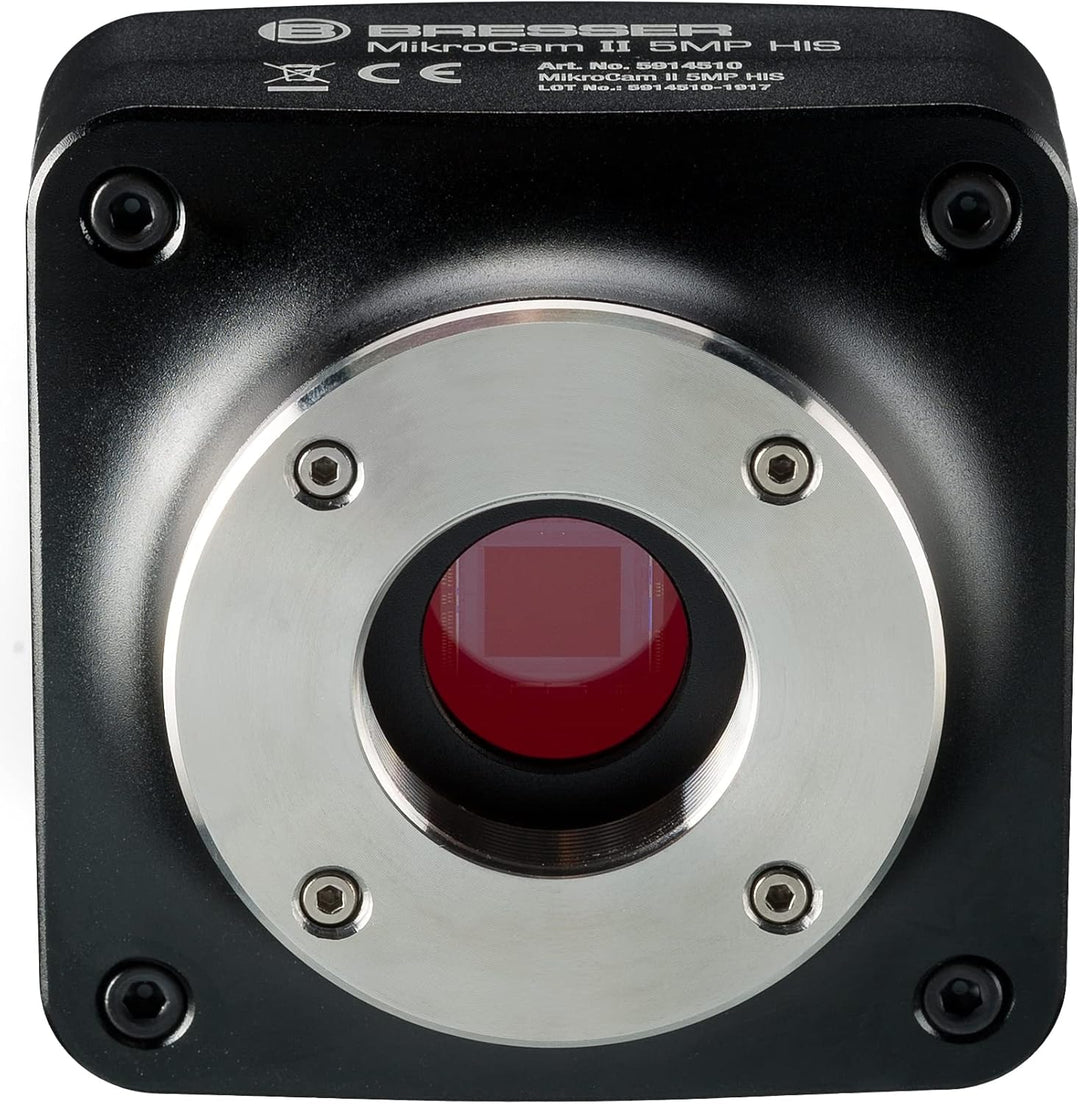 Bresser Mikroskop Kamera MikroCamII 5MP HIS mit lichtempfindlichen rauscharmen Sony® IMX264 Sensor u