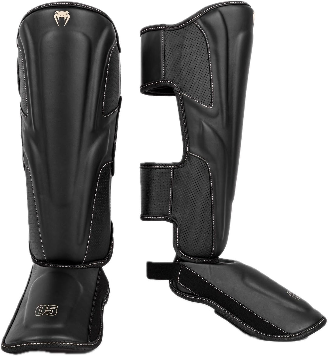 Venum Unisex-Adult Impact Evo Schienbeinschützer XL Schwarz, XL Schwarz