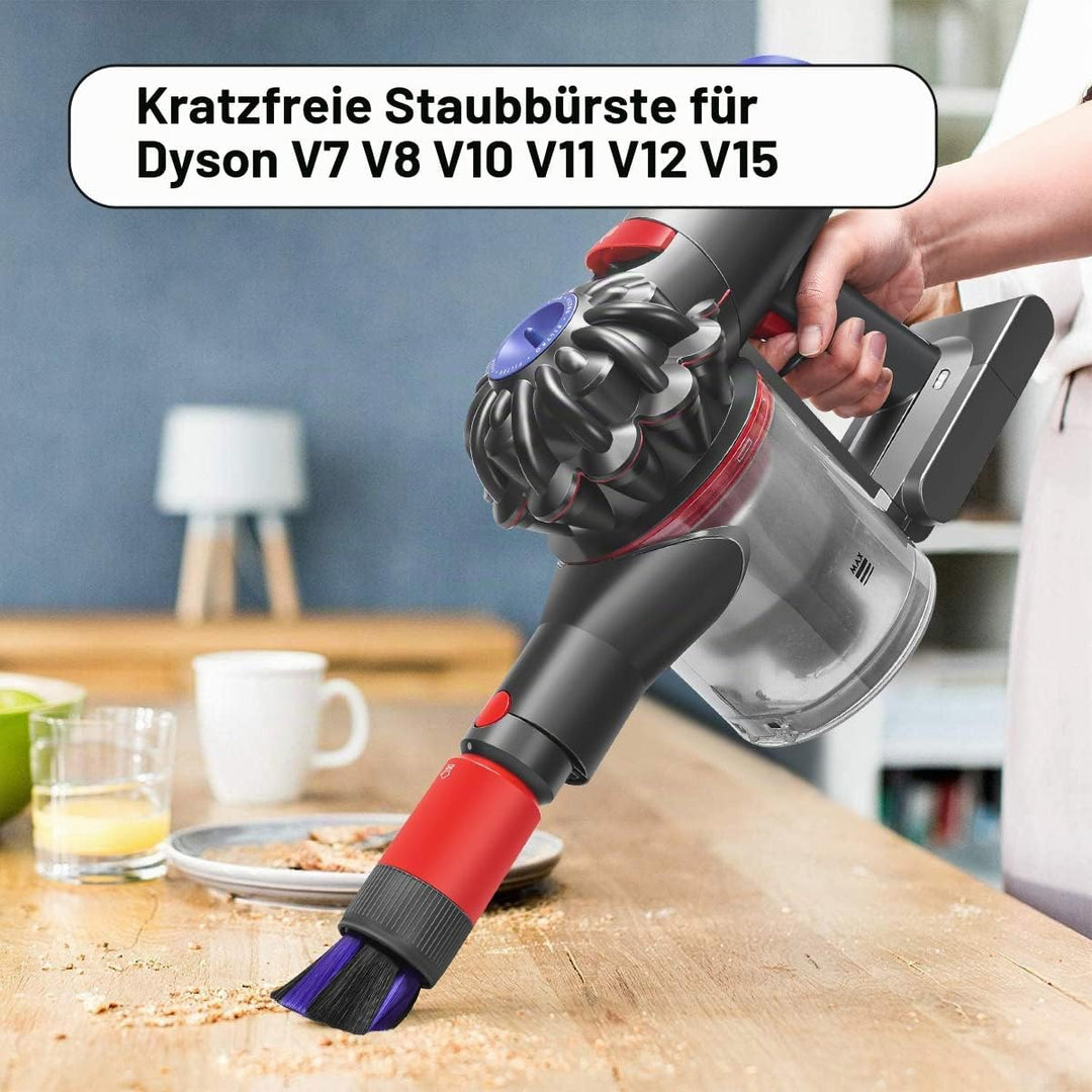 Kratzfreie Staubbürste für Dyson V15 V12 V11 V10 V8 V7 Gen5 Staubsauger, Ersatz Weiche Bürste Aufsat