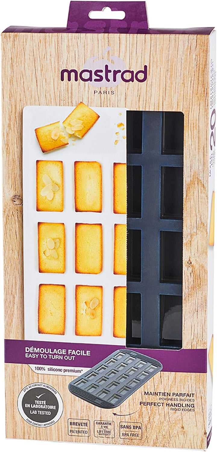 Mastrad F42314 Backform für 20 Mini-Financiers