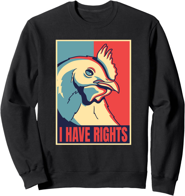 Tierschutz Vegan Vegetarisch Tierrechte Tier Sweatshirt
