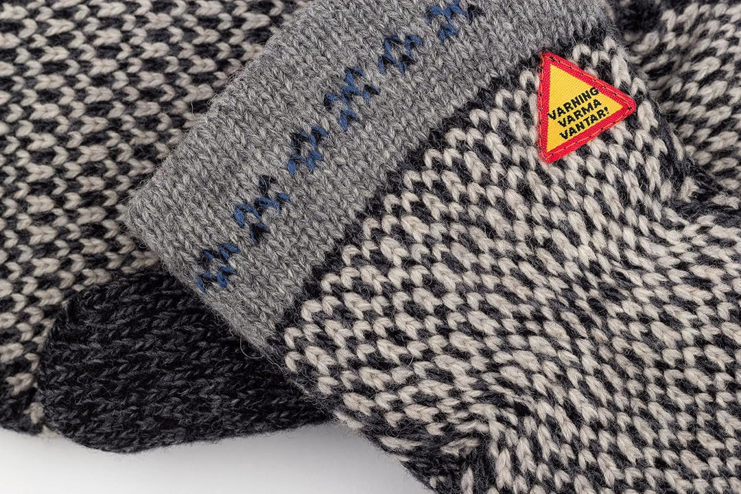 ÖJBRO VANTFABRIK Fäustlinge 4 Lagen 100% Merinowolle versch. Modelle, Grösse S-L (6-11) Handschuhe S
