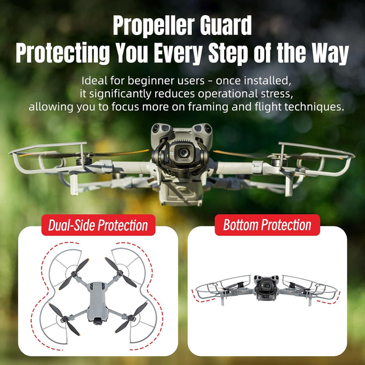 Mini 5 Pro Propellerschützer für DJI Mini 5 Pro Zubehör, Propeller Schutz Schnelle Freigabe Anti Kol