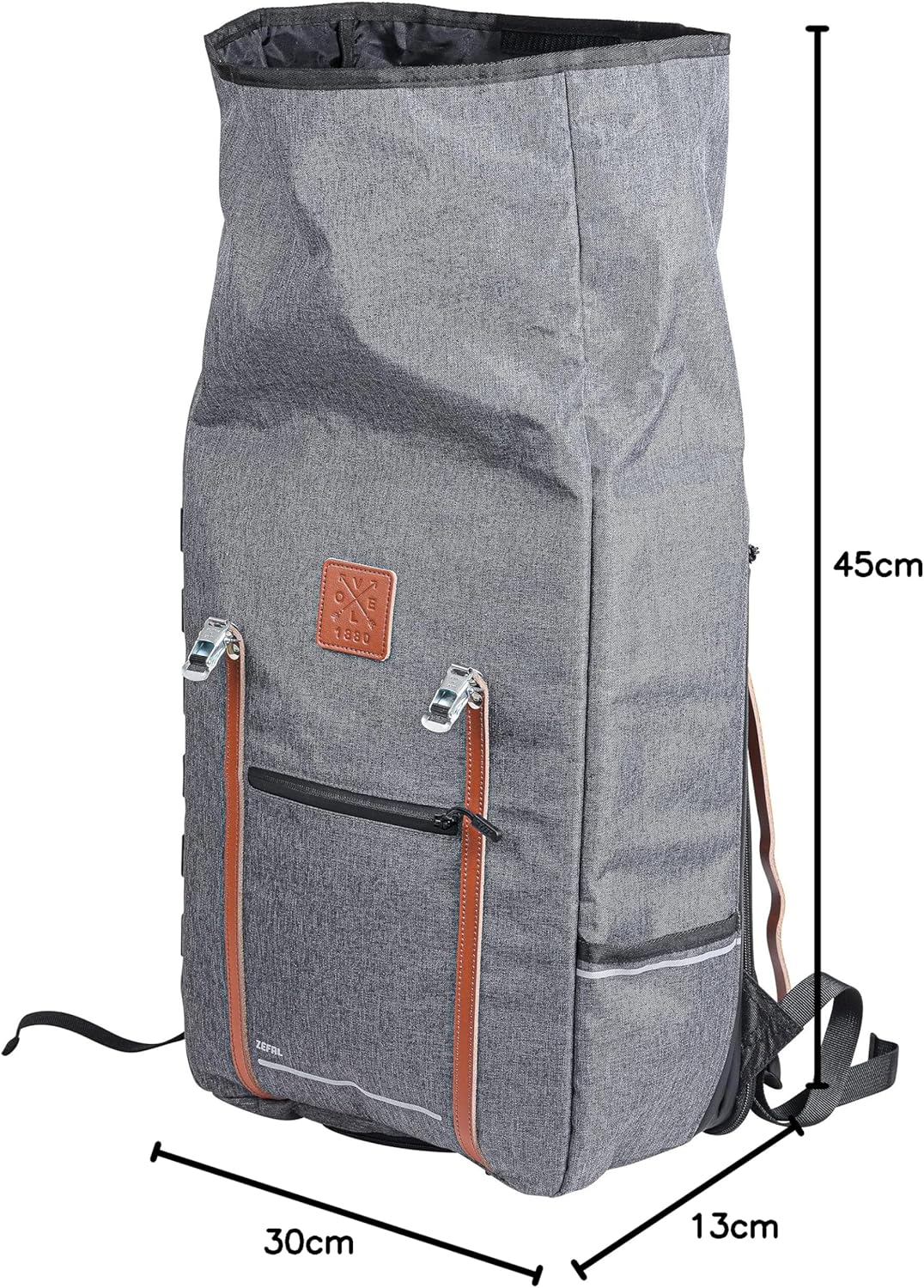Zéfal Zéfal Unisex – Erwachsene Urban Rucksack, Grau, 1180 g Zéfal Zéfal Unisex – Erwachsene Urban R