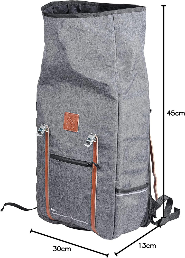 Zéfal Zéfal Unisex – Erwachsene Urban Rucksack, Grau, 1180 g Zéfal Zéfal Unisex – Erwachsene Urban R