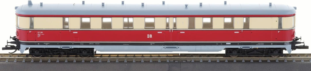 Tillig 02857 TT Triebwagen VT 137 mit Steuerwagen VS 145, DR, Ep. III