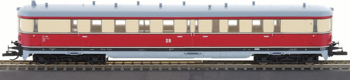 Tillig 02857 TT Triebwagen VT 137 mit Steuerwagen VS 145, DR, Ep. III