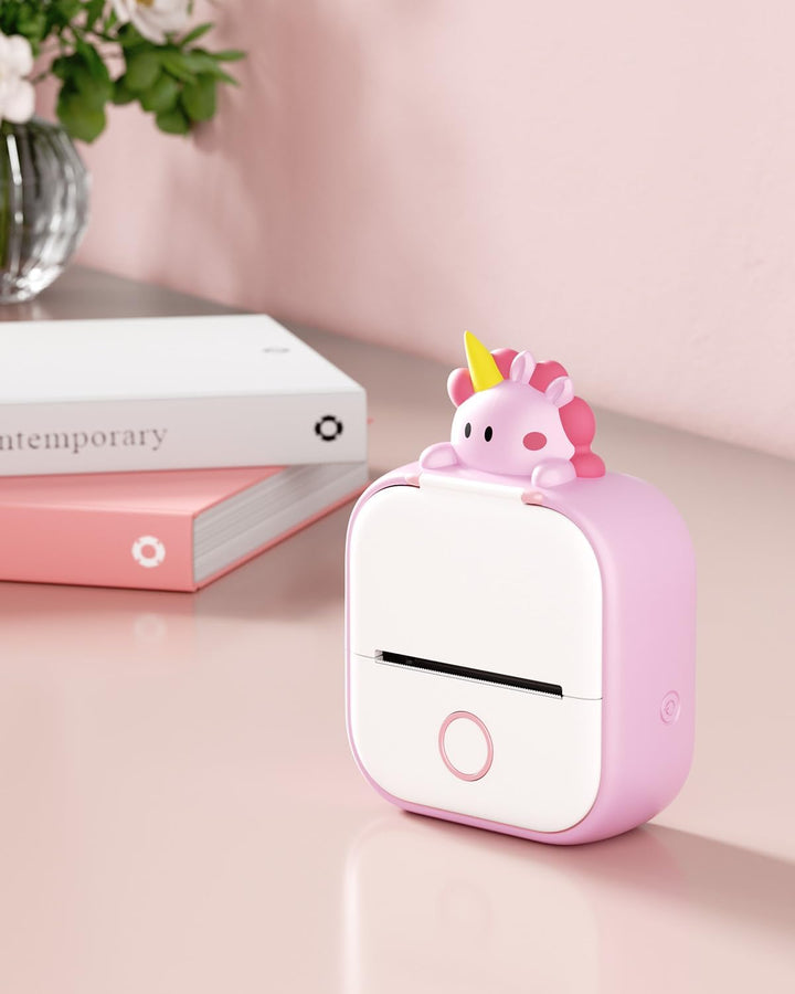 Memoking T02 Schutzhülle - Einhorn-Form, Weiches Silikon, Niedliches Design, Kompatibel mit T02 Mini