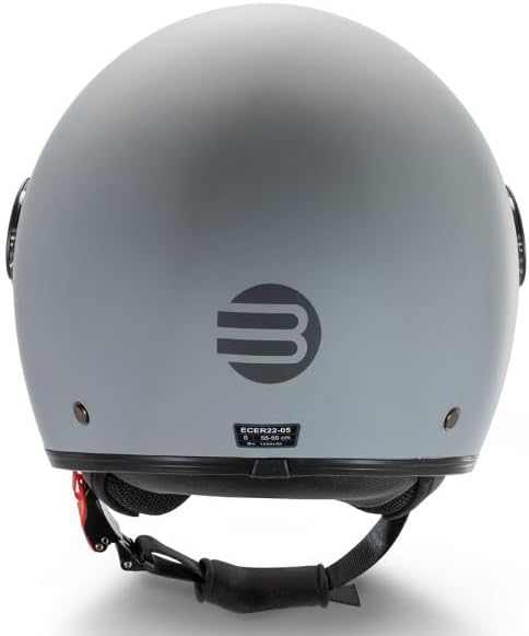 Befast | Rapid II - Zugelassener Jet-Helm mit Polycarbonat-Doppelvisier, Scooter-Helm mit Sonnenblen