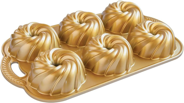 Nordic Ware - Backform Swirl Bundlette, 5 Cup Capacity