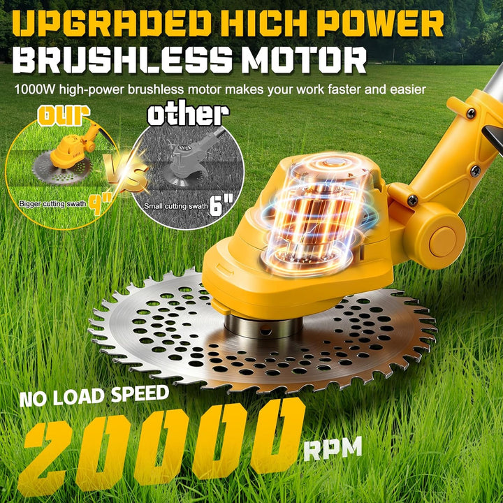 Akku Rasentrimmer Freischneider für Dewalt 20V 18V (ohne Akkus)