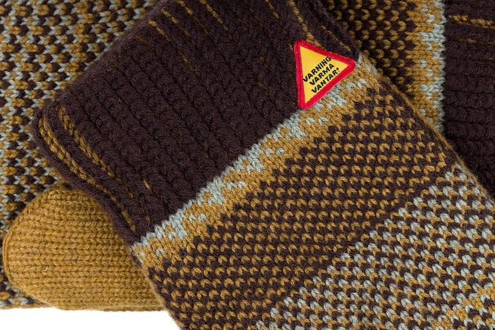 ÖJBRO VANTFABRIK Fäustlinge 4 Lagen 100% Merinowolle versch. Modelle, Grösse S-L (6-11) Handschuhe S