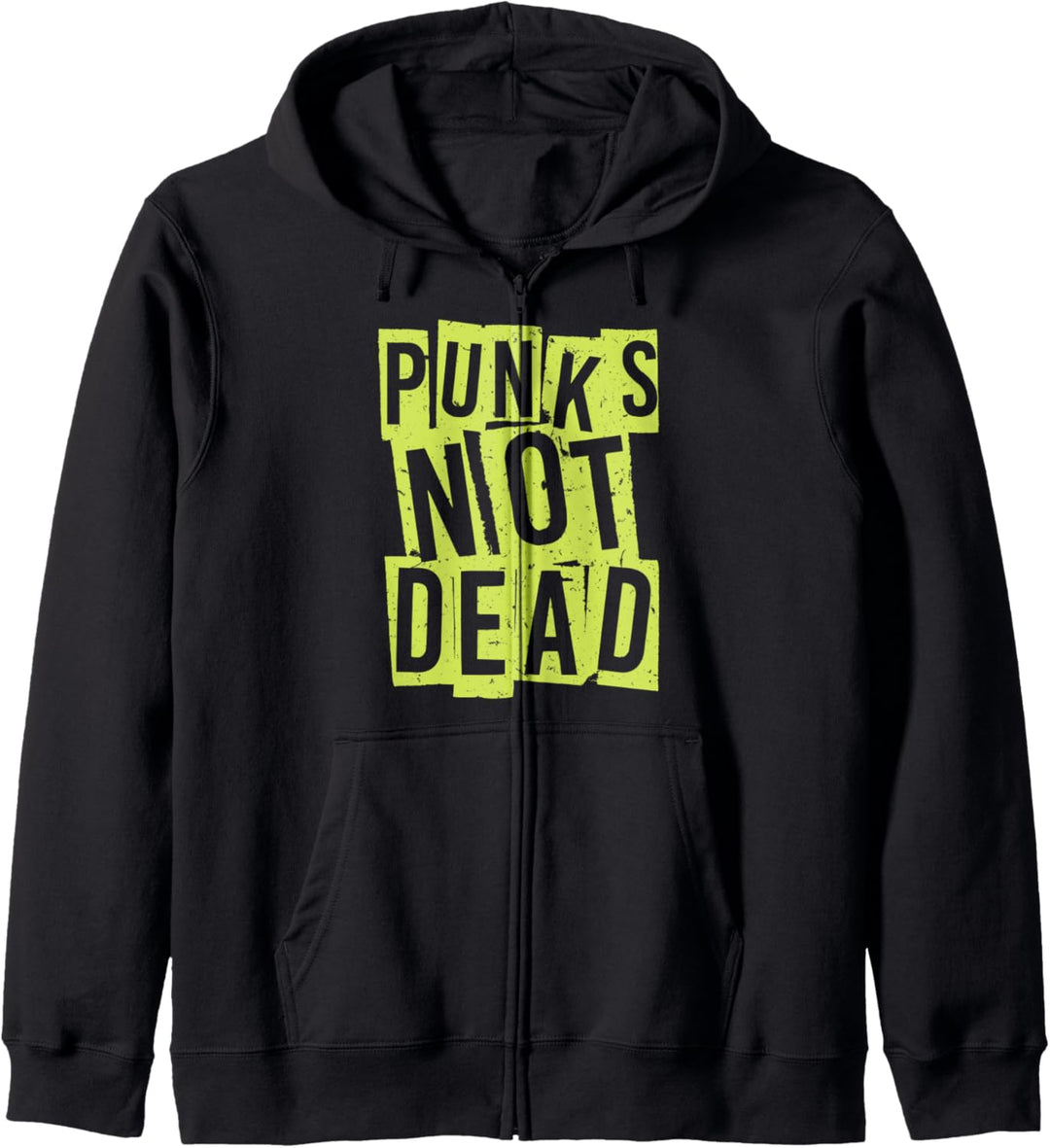 Punk's Not Dead - Punk Is Not Dead - Guitar Rock Hardcore Kapuzenjacke