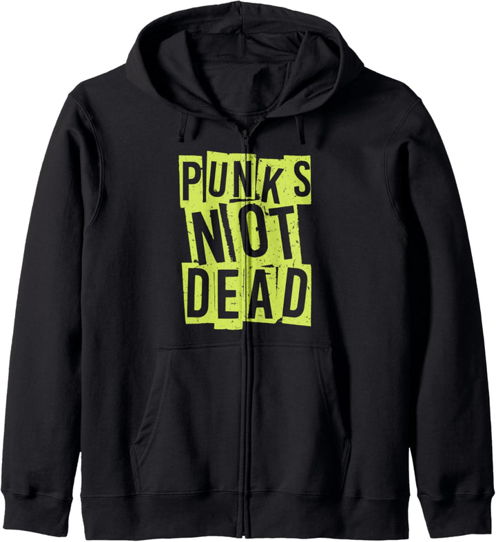 Punk's Not Dead - Punk Is Not Dead - Guitar Rock Hardcore Kapuzenjacke