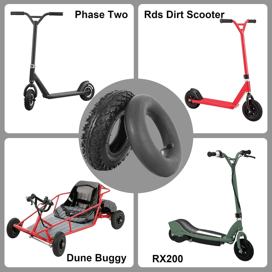 2 Satz 200 x 50 (8 "x2") Dirt Scooter Knobby Reifen & Schlauch 8 x 2 Offroad-Reifen für Pro RDS Dune