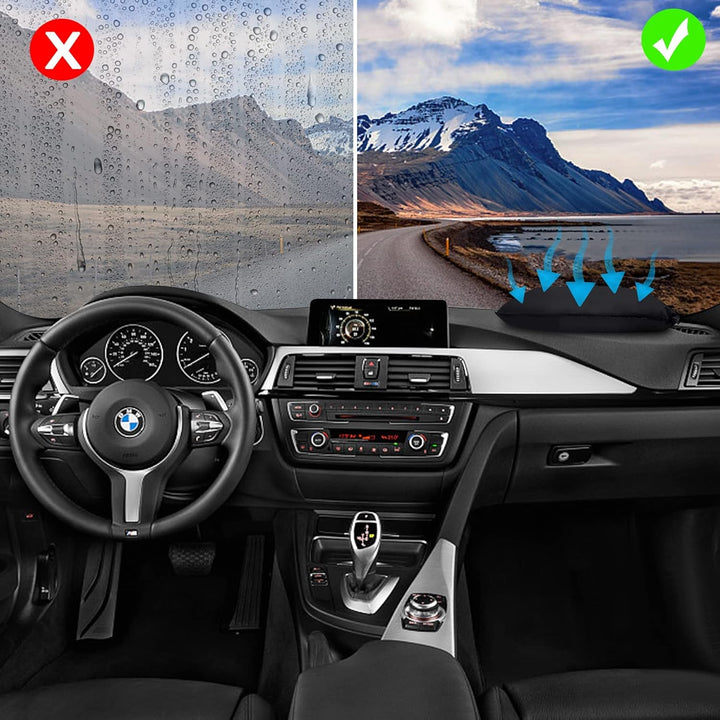OMECO Entfeuchter Auto Kissen 2000g Wiederverwendung Silica Gel Luftentfeuchter Granulat Pack,Gegen