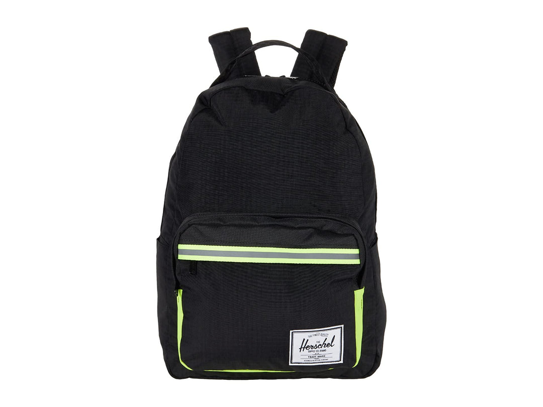 Herschel Unisex Miller Rucksack Einheitsgrösse Black Enzyme Ripstop/Black/Safety Yellow, Einheitsgr&