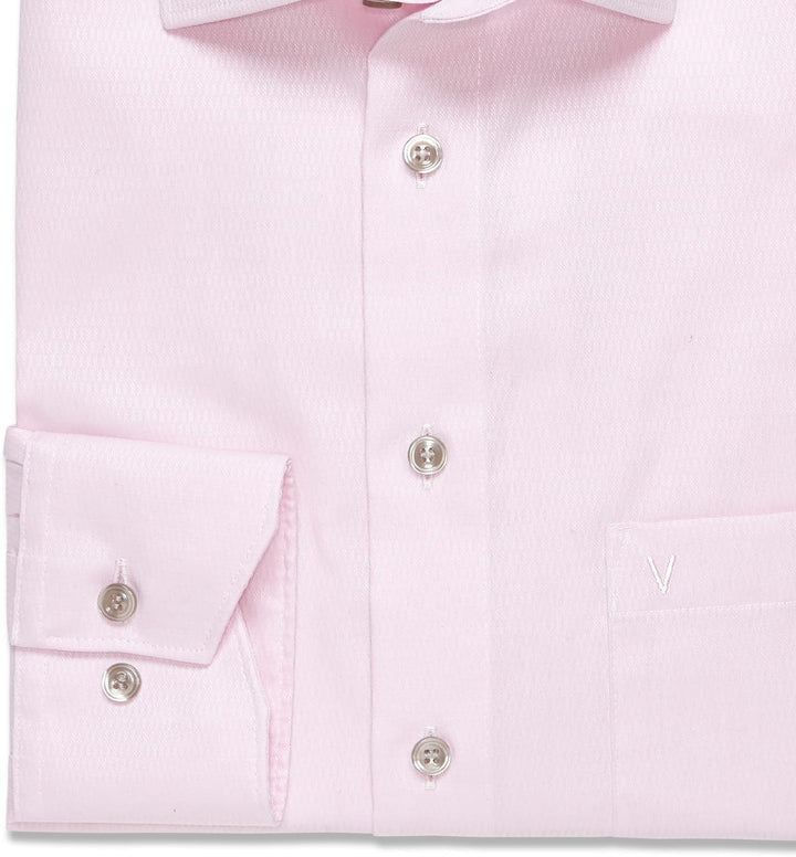 Marvelis Herren Businesshemd Langarm 720814,Einfarbig,Modern Fit,New Kent 39 Hellrose 31, 39 Hellros