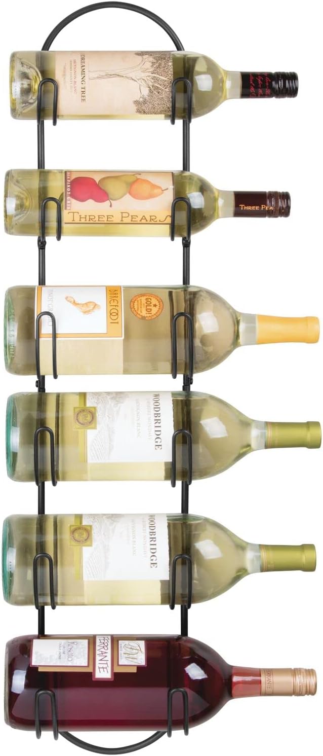 mDesign Handtuchhalter zur Wandmontage – Handtuchablage aus Metall – schickes Badzubehör – auch für