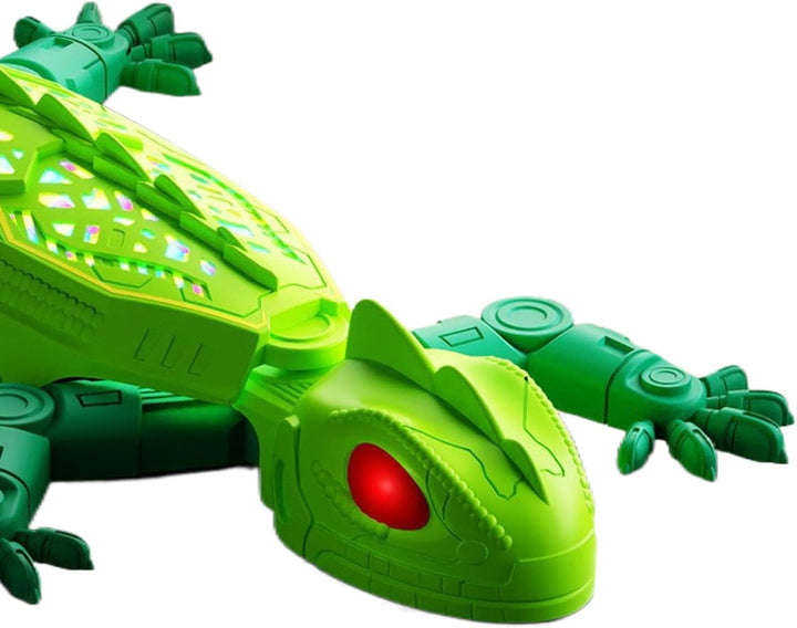 Wall Crawler Gecko, Remote Control Lizard Toy, Rechargeable LED Eyes Gecko | Strong Suction Climbing