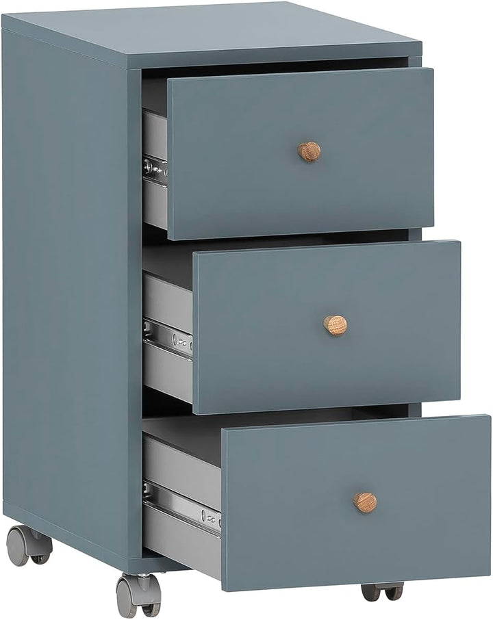 Schildmeyer Rollcontainer Serie Rena 500, 152979, Fjord, 32,6 x 39,1 x 59,7 cm