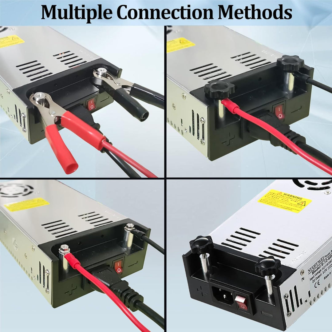 Upgrade Trafo DC 12V 40A 480W Netzteil Transformator Schalternetzteil 230V AC auf DC Netzteil 12Volt