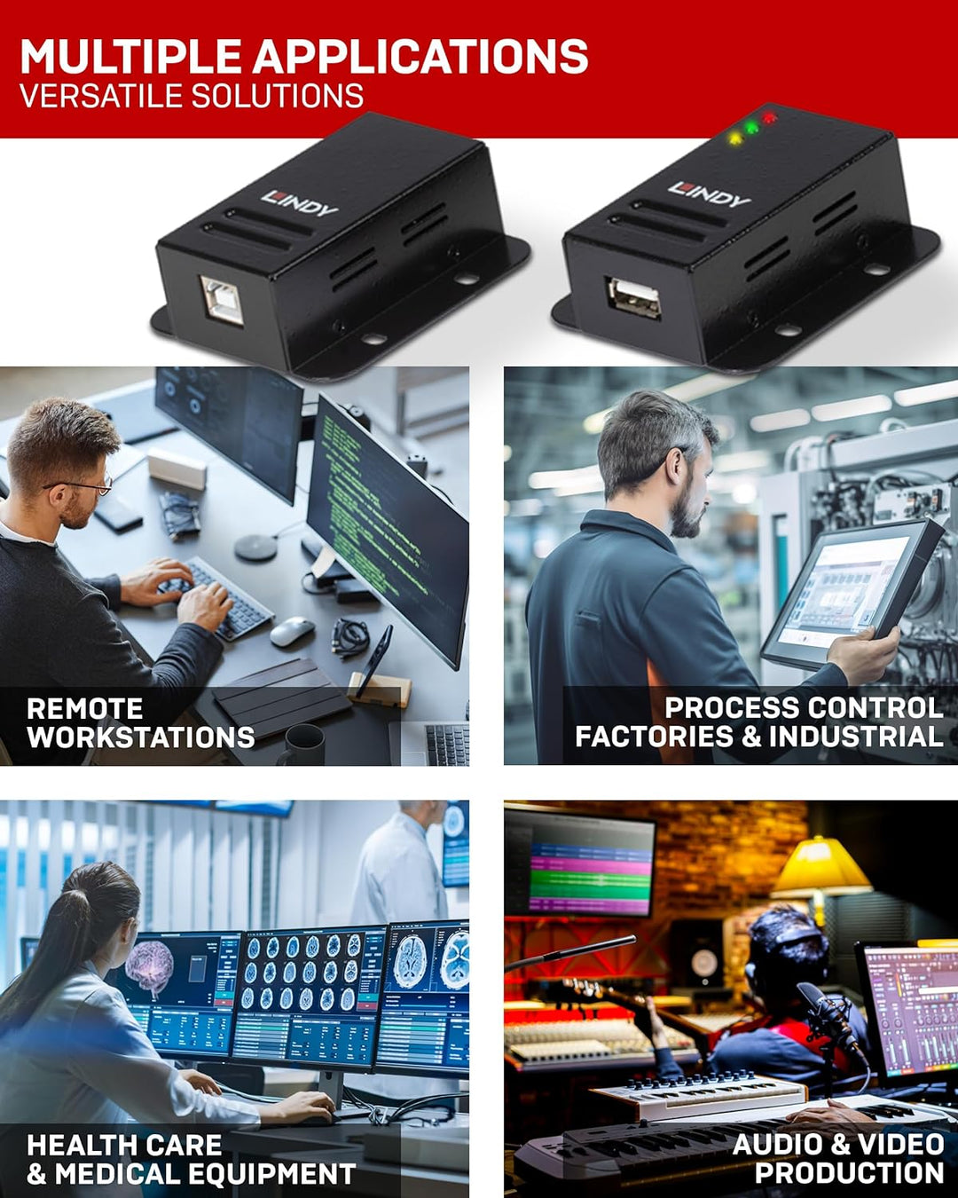 I/O Extender USB2 50M/42680 LINDY