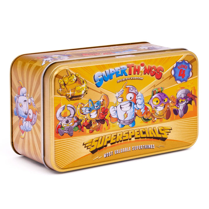 Super Things Superthings Serie 4, Dose Gold Tin Superspecials, Farbe (PST4V08TIN00)