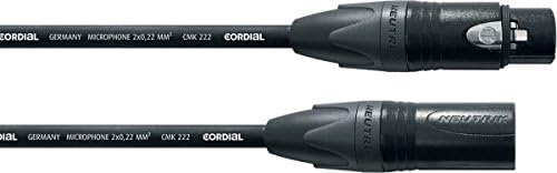 CORDIAL Kabel micro XLR 3 m Kabel MICROPHONE Select symmetrisch Standard Single, Single