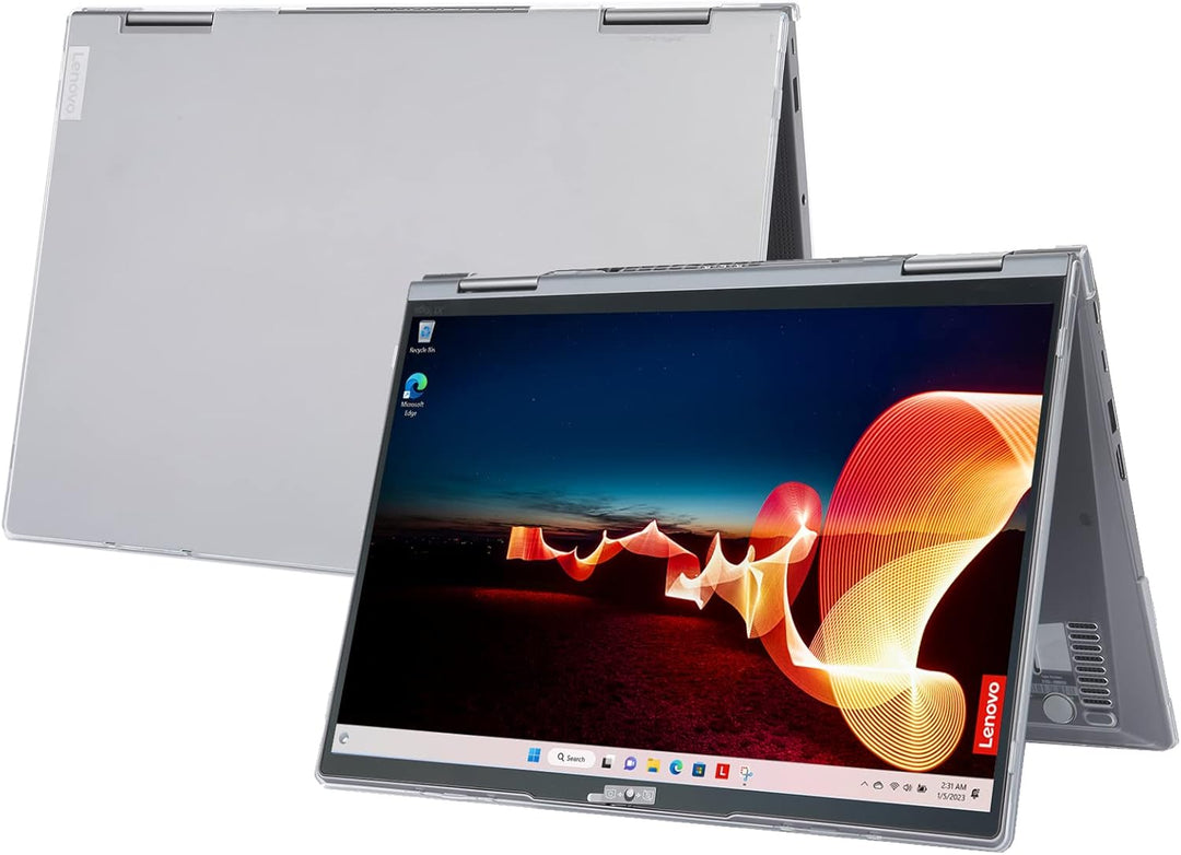 mCover Nur kompatibel mit Lenovo ThinkPad X1 Yoga Gen 6/7 und X1 Carbon Gen 9/10 Notebook PC (35,6 c