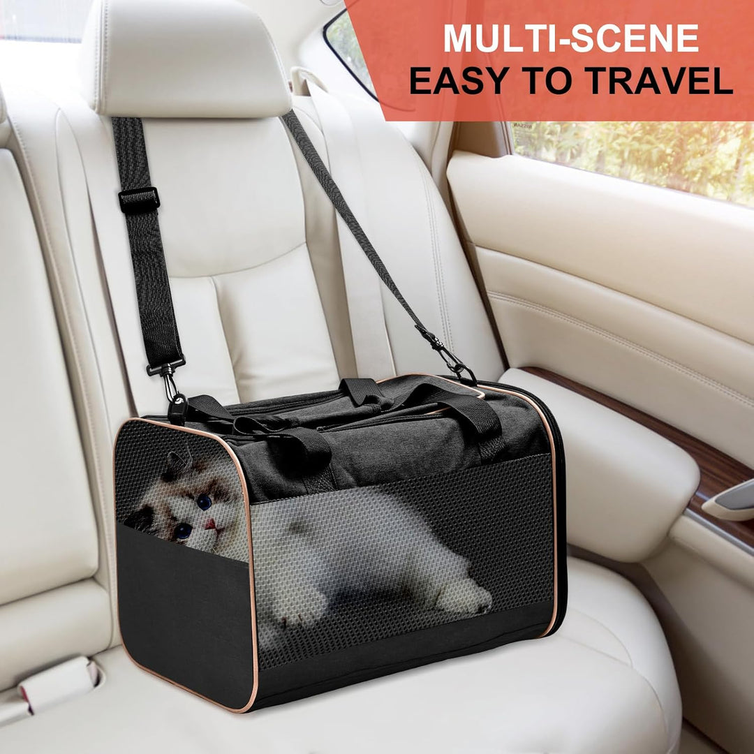 Cinnani hundetasche, hunde transporttasche Umhängetasche, ideal für Reisen, robust, langlebig, aus h