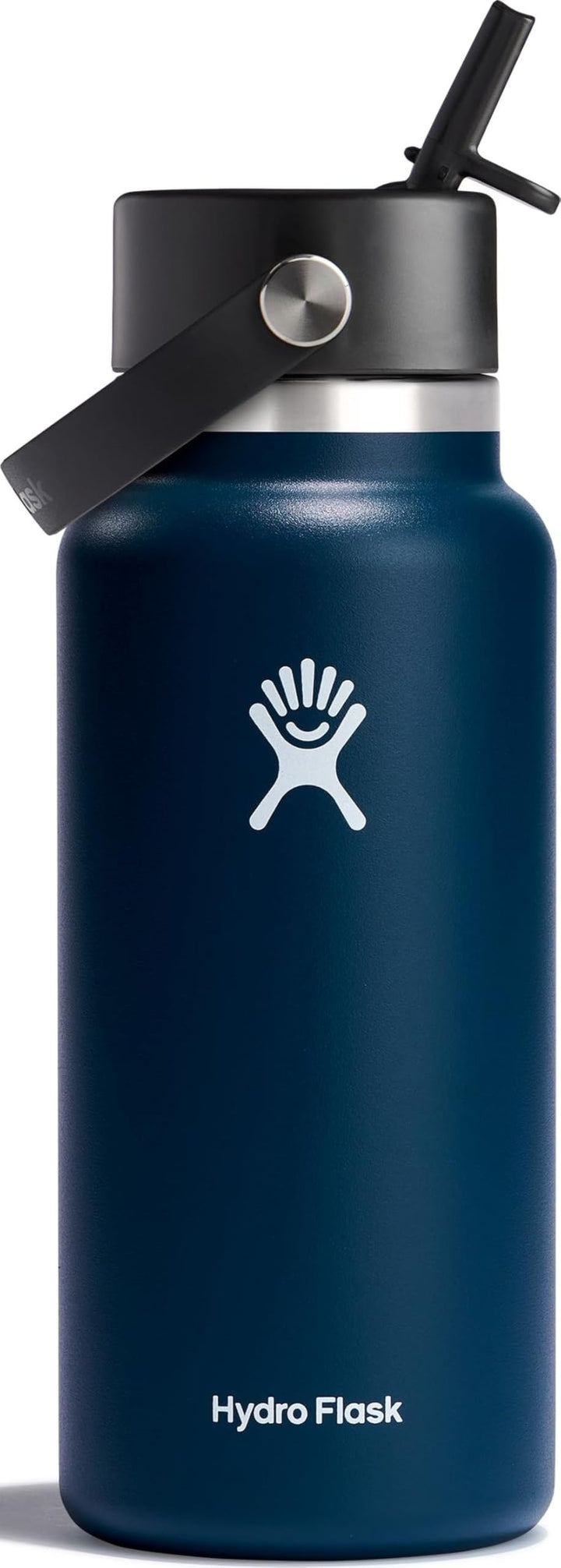 HYDRO FLASK - Trinkflasche 946ml (32oz) mit Strohdeckel - Vakuumisolierte, Wiederverwendbare Flasche