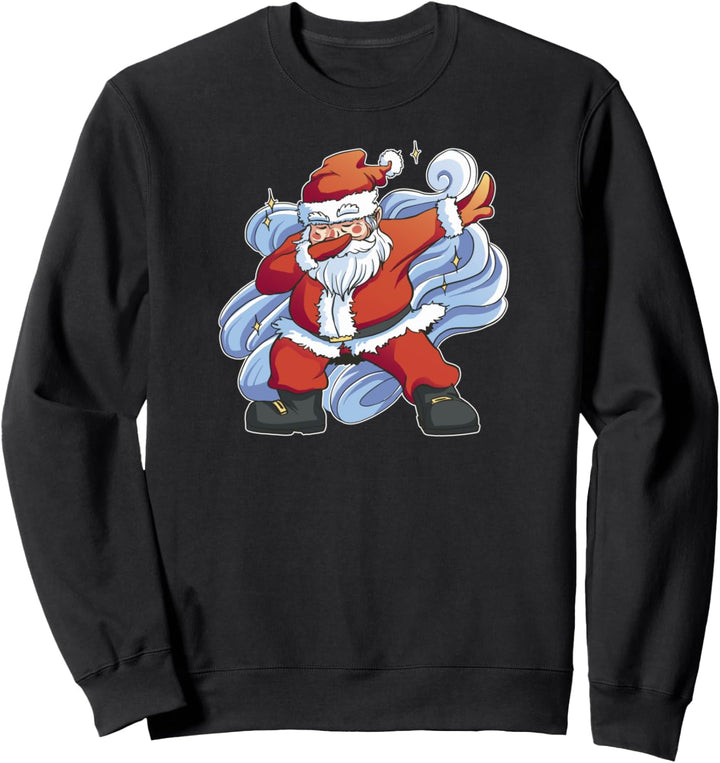 Weihnachten Kinder Jungen Herren Dabbing Santa Xmas Sweatshirt