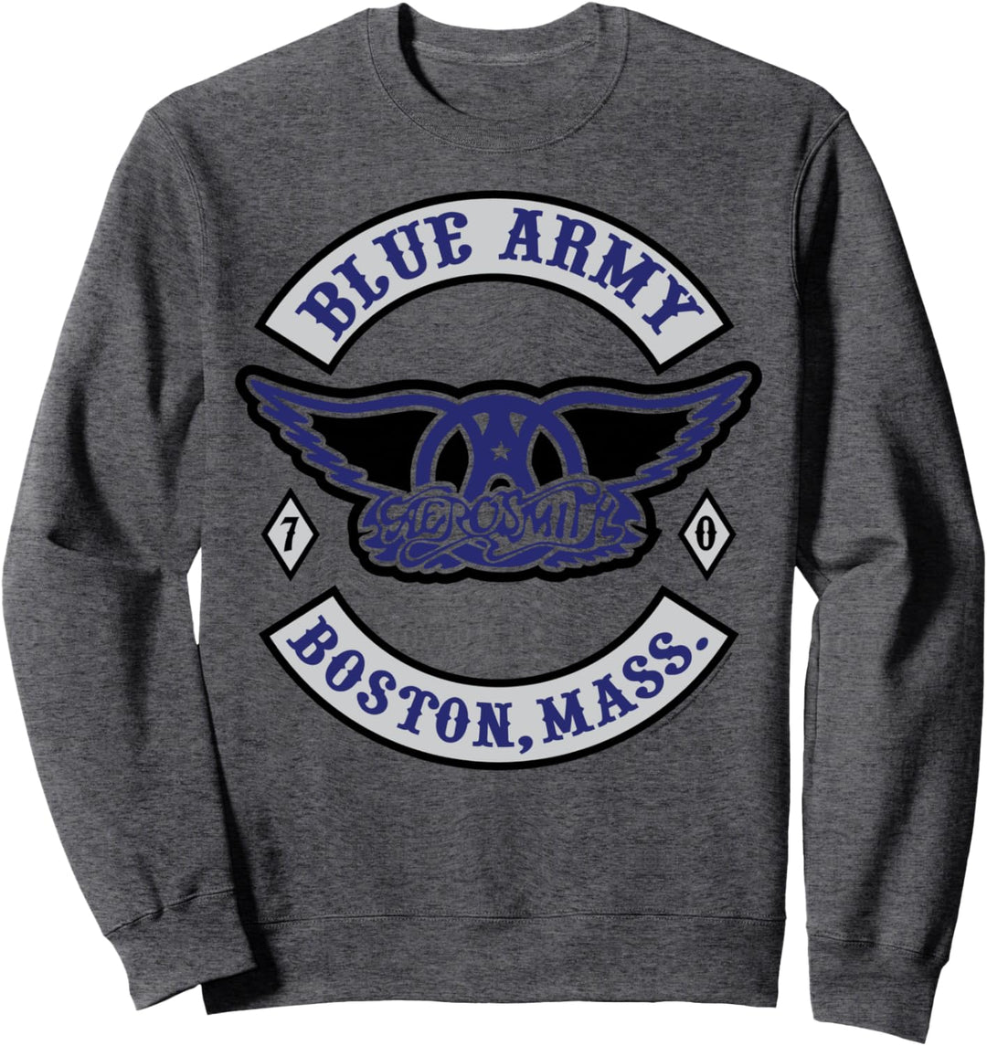 Aerosmith - Blaue Armee Sweatshirt