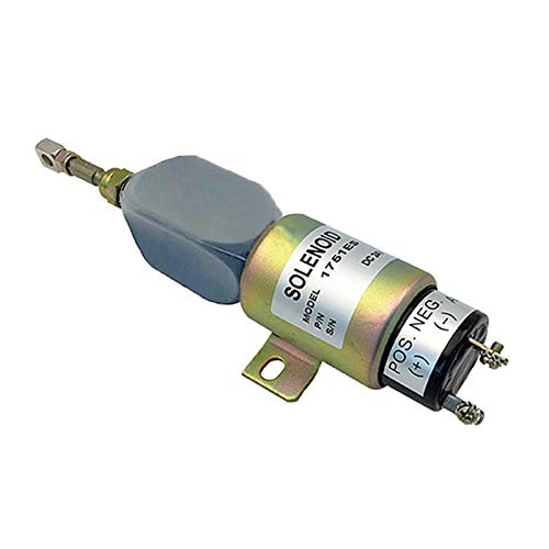 Abschaltmagnet Dieselkraftstoffventil Stoppmagnet für Dieselmotor 12 V/Anschlüsse: 2 12V/Klemmen: 2,