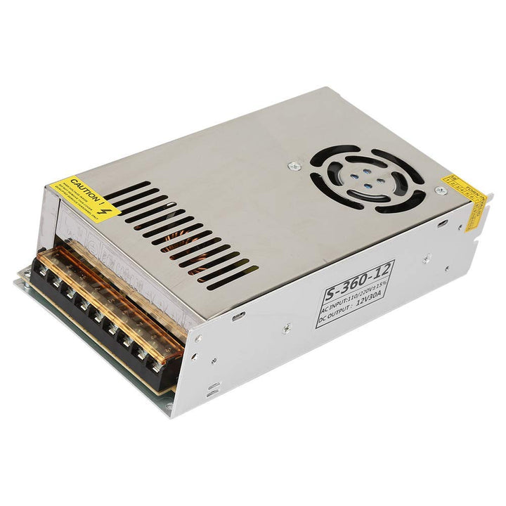 AC 110V-220V 50 / 60Hz Konverter DC 12V 30A Netzteil für LED-Anzeigenleuchten, Haushaltsgeräte, Indu