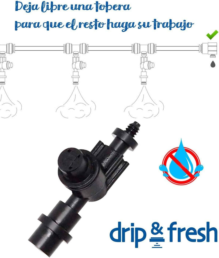 Drip & Fresh Verneblungssystem tropffrei, 1 x 1 x 1 cm, c5115 a 3 Anti-Tropf-Set, 3 Anti-Tropf-Set