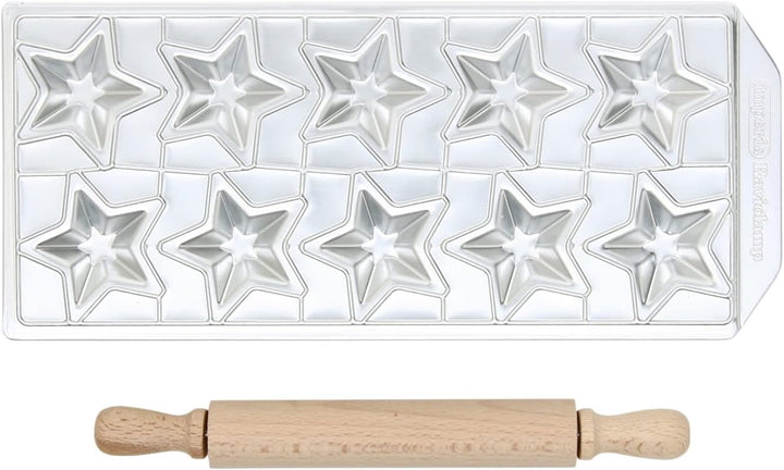 G S D Haushaltsgeräte 29 006 Ravioliform Ravioli Stelline mit Teigrolle