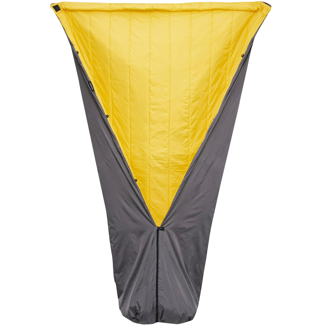 COCOON Damen, Herren Hängematte Hammock Topquilt shalte-Yellow Sheen Einheitsgrösse