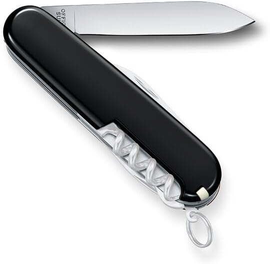 Victorinox Taschenmesser Swiss Champ (33 Funktionen: Metallfeile, Mini-Schraubendreher) rot Schwarz
