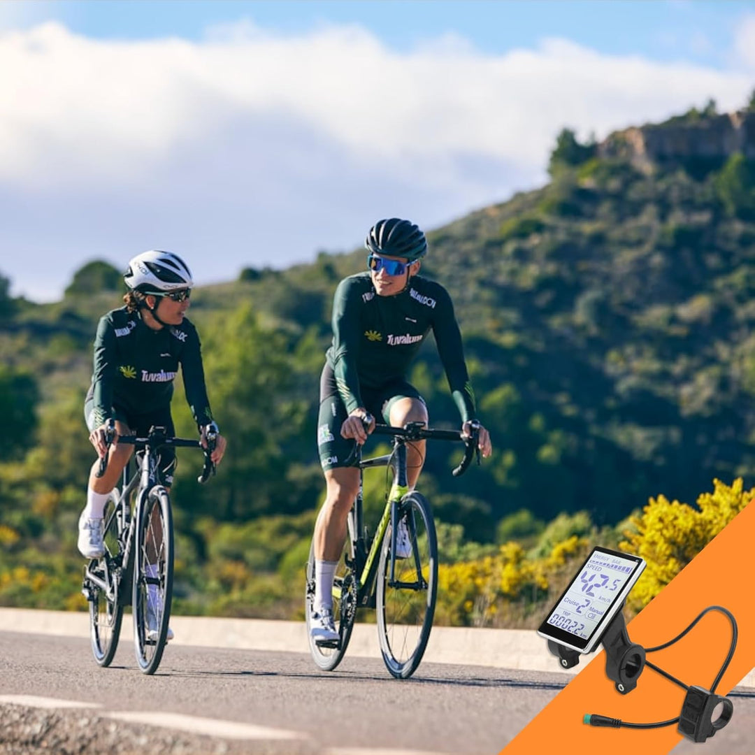 LCD Display, Elektrofahrrad M5 LCD Bildschirm, Elektrofahrrad LCD Display mit Anschluss Elektro für