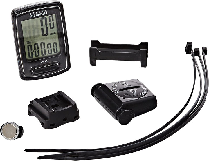 Cateye FAHRRADCOMPUTER Velo Wireless CC-VT Einheitsgrösse, Einheitsgröße