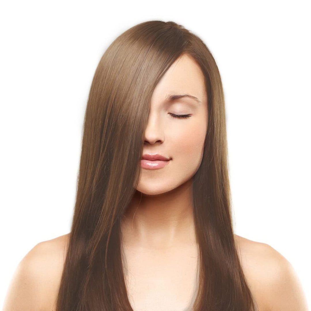 hair2heart Premium Extensions Echthaar Bondings Gewellt - 100 Strähnen 0.8g 50cm 8/1 hellblond asch
